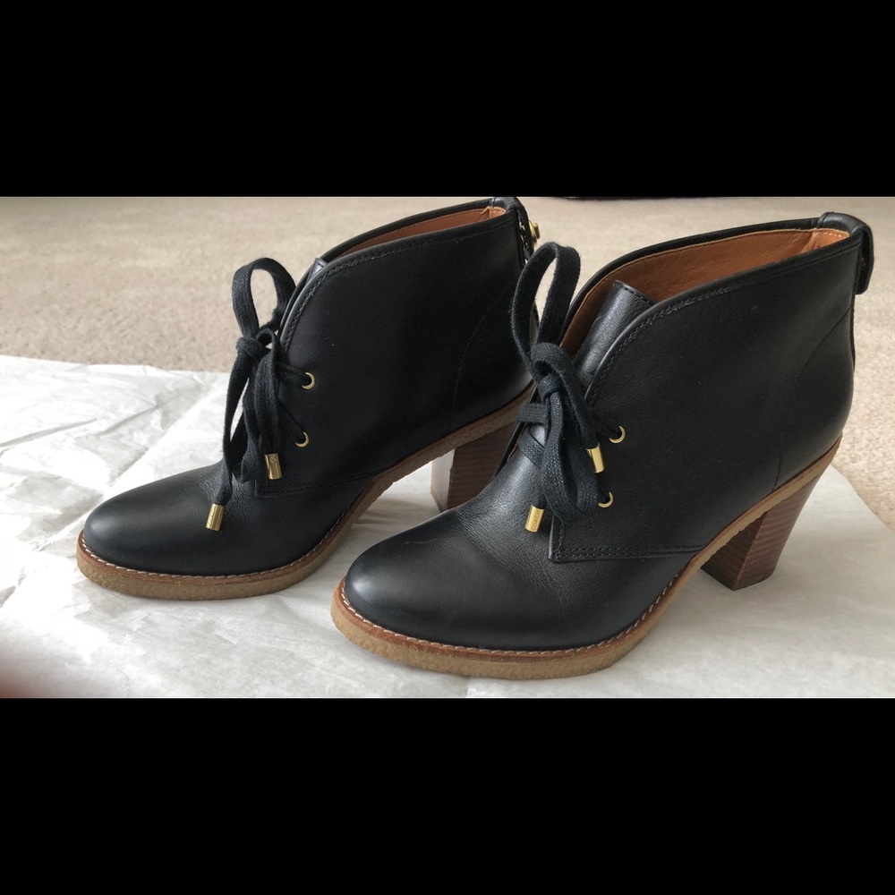 Coach black boots